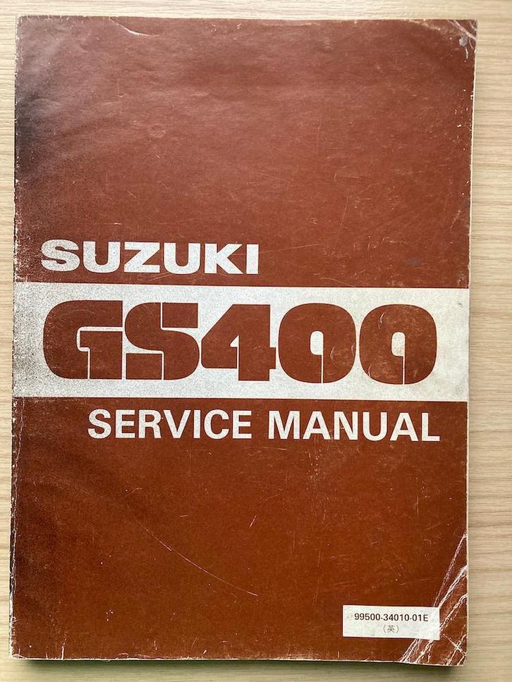 Suzuki GS400 & GS425 1977-1980 Service Manual, Motoren, Handleidingen en Instructieboekjes, Suzuki, Verzenden