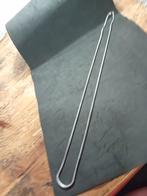 Lange zilveren ketting - 44 cm, Nvt, Overige typen, Ophalen of Verzenden, Zo goed als nieuw