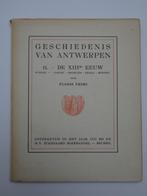 Geschiedenis van Antwerpen II, Floris Prims, 1931, zegels, Boeken, Geschiedenis | Vaderland, Gelezen, 14e eeuw of eerder, Verzenden