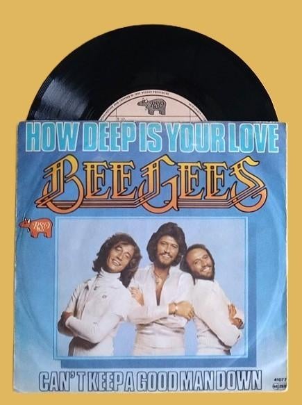 Top2000#0484 Bee Gees - How deep is your love (Joegoslavie*), Cd's en Dvd's, Vinyl Singles, Verzenden, Overige genres, 7 inch