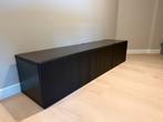 Besta tv meubel zwart ikea, Huis en Inrichting, Ophalen, Zo goed als nieuw, 25 tot 50 cm