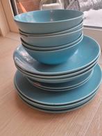 Blauw ikea servies, Ophalen