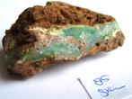 chrysopraas 185 gramchrysophraas chrysofraas edelsteen, Verzamelen, Mineralen en Fossielen, Ophalen of Verzenden, Mineraal