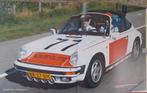 Porsche 911 targa politie 1985 met doos Baas van de snelweg, Ophalen of Verzenden, Nieuw, Auto, Overige merken