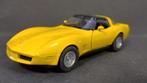 Chevrolet Corvette Stingray C3 yellow 1:36 Welly Pol, Hobby en Vrije tijd, Ophalen of Verzenden, Zo goed als nieuw