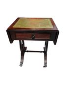 Antiek tafeltje met lade - 73x37x53 cm, Antiek en Kunst, Ophalen