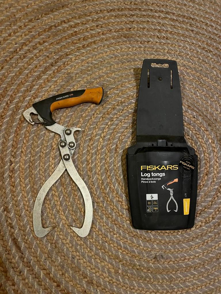 Fiskars Handpaktang - Log Tongs, Tuin en Terras, Hand-tuingereedschap, Ophalen of Verzenden, Nieuw, Overige soorten