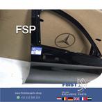 W205 DEUR RECHTS VOOR Mercedes C Klasse ZWART PORTIER 2014-2, Rechts, Gebruikt, Deur, Mercedes-Benz