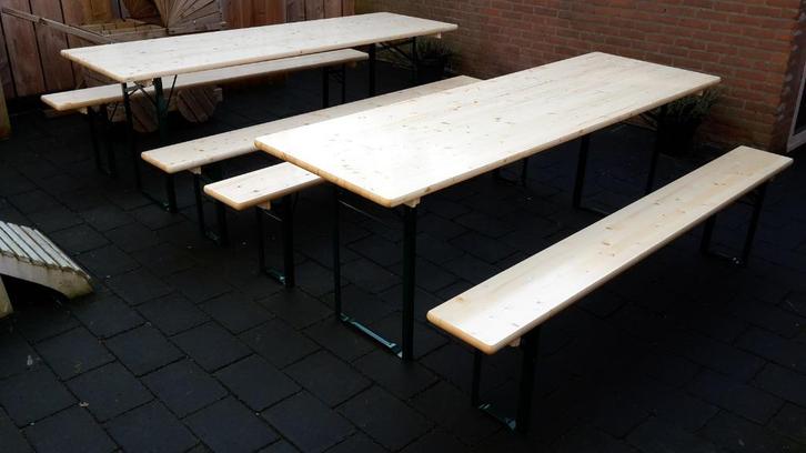 Biertafelsets huren Emmen Biertafel sets verhuur Emmen, Hobby en Vrije tijd, Feestartikelen | Verhuur, Nieuw, Overige, Ophalen