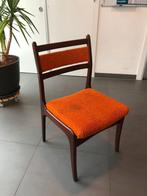 4 Vintage Palissander eetkamer stoelen, Ophalen, Gebruikt, Overige kleuren, Vier
