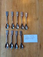 Verzameling Provincie Lepeltjes, Antiek en Kunst, Antiek | Bestek, Ophalen of Verzenden