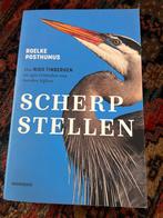 Scherp Stellen - Roelke Posthumus - Natuurboek, Boeken, Natuur, Ophalen of Verzenden, Zo goed als nieuw, Vogels