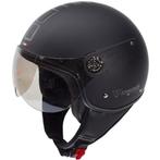 HELM DEMM FASHION MATZWART MEDIUM EN LARGE, Fietsen en Brommers, Brommerhelmen, Nl, Demm, Nieuw, Ophalen of Verzenden