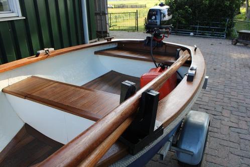 Nette 2.90m boot met Mercury kortstaart buitenboordmotor, Watersport en Boten, Overige Watersport en Boten, Zo goed als nieuw