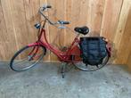 Omafiets Batavus Rood, Versnellingen, Ophalen of Verzenden, Batavus., 53 tot 56 cm