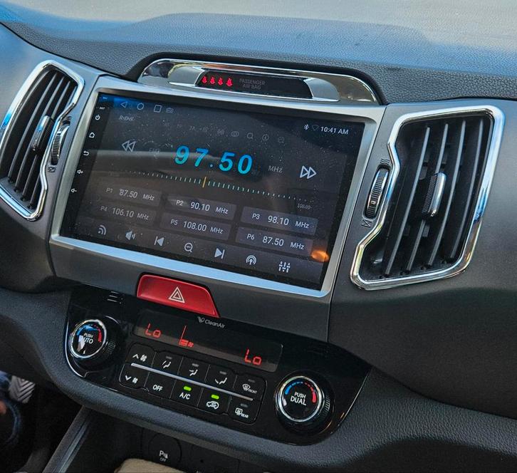 Kia Sportage radio van 2010 t/m 2016 Android 12, Auto diversen, Autoradio's, Zo goed als nieuw, Ophalen of Verzenden
