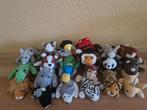 Set van 20 dieren knuffels, Ophalen of Verzenden, Zo goed als nieuw