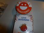 Alleen & Oranjefonds Button., Verzamelen, Speldjes, Pins en Buttons, Ophalen of Verzenden, Zo goed als nieuw, Overige onderwerpen