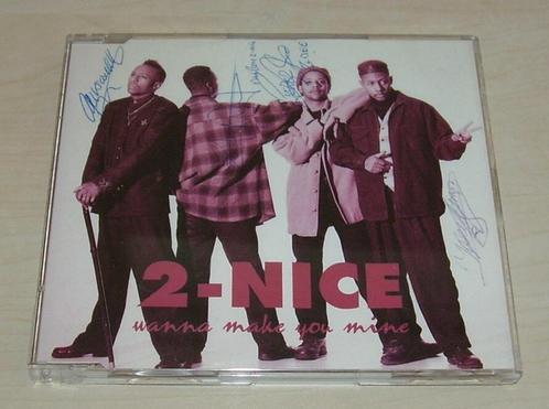 2-Nice - Wanna Make You Mine CD Single 4trk Gesigneerd, Cd's en Dvd's, Cd Singles, Zo goed als nieuw, Pop, Ophalen of Verzenden