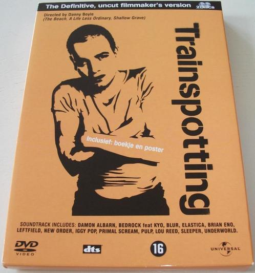 Dvd *** TRAINSPOTTING *** Definitive Uncut Version 2-Disc SE, Cd's en Dvd's, Dvd's | Drama, Zo goed als nieuw, Drama, Boxset, Vanaf 16 jaar