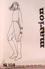 Marion patroon van paardrijbroek nr. S108 -  mt 34 tm 44, Verzenden, Zo goed als nieuw, Vrouw, Marion