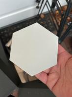 Hexagon keramiek tegels - Pearl mat - 10 x 10cm, Ophalen, Nieuw, Minder dan 20 cm, Minder dan 5 m²
