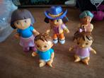5 Dora poppetjes, Ophalen of Verzenden, Zo goed als nieuw