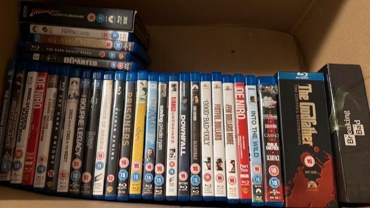 Blu ray verzameling, Cd's en Dvd's, Blu-ray, Zo goed als nieuw, Actie, Ophalen of Verzenden