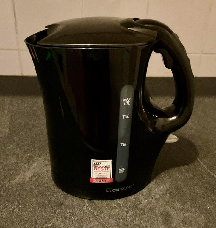 Clatronic WK 3445 1,7 LIter Waterkoker - Nieuw, Witgoed en Apparatuur, Waterkokers, Nieuw, 1 tot 2 liter, Ophalen of Verzenden