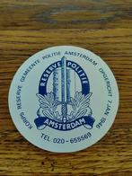 Sticker reservepolitie amsterdam, Verzenden, Zo goed als nieuw, Overige typen