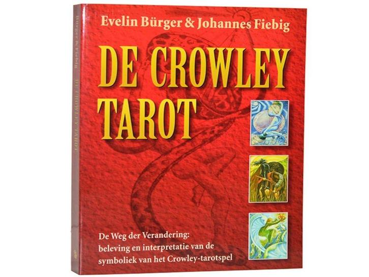 Evelin Burger De Crowley Tarot (boek), Boeken, Esoterie en Spiritualiteit, Nieuw, Tarot of Kaarten leggen, Ophalen of Verzenden