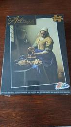 Vermeer melkmeisje puzzel 1000 stukjes nieuw, Ophalen of Verzenden, 500 t/m 1500 stukjes, Nieuw, Legpuzzel