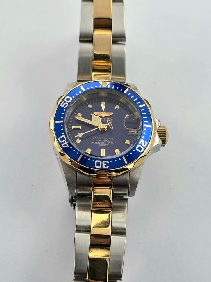 Invita Dames Horloge, Sieraden, Tassen en Uiterlijk, Horloges | Dames, Zo goed als nieuw, Overige merken, Staal, Verzenden