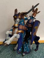 Papo History Blauwe Ridder met Paard en Adelaars Helm, Verzamelen, Ophalen of Verzenden, Nieuw
