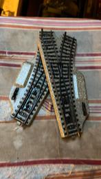 Te koop set handbediende wissels van marklin 5121, Hobby en Vrije tijd, Modeltreinen | H0, Ophalen of Verzenden, Gebruikt