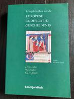 Hoofdstukken uit de Europese codificatiegeschiedenis druk 5, Boeken, Studieboeken en Cursussen, Ophalen of Verzenden, C.J.H. Jansen; W.J. Zwalve; J.H.A. Lokin