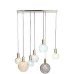 Coco Maison Hanglamp Gaby 7 lichten, Huis en Inrichting, Lampen | Hanglampen, Glas, Zo goed als nieuw, Mod, Ophalen