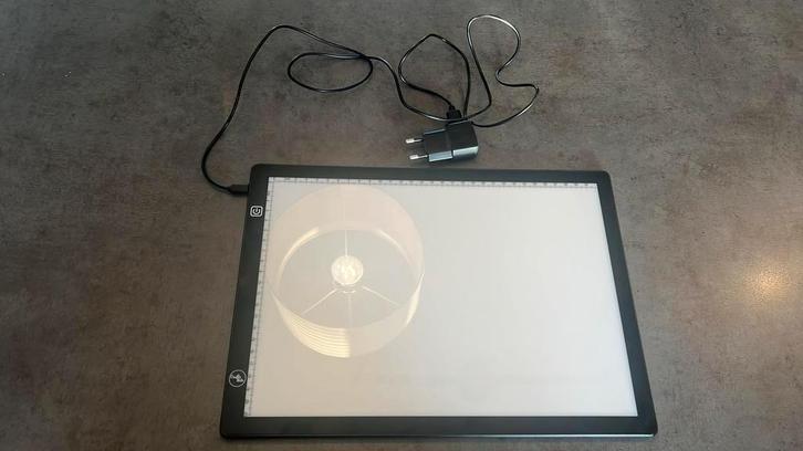 A4 Brightpad tekenbord Crafts & Co, Hobby en Vrije tijd, Tekenen, Zo goed als nieuw, Overige typen, Ophalen of Verzenden