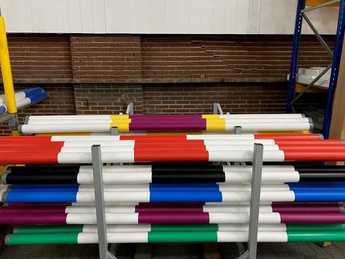 Kunststof hindernisbalk, springpalen 3m. Outlet. 25% korting, Dieren en Toebehoren, Paarden en Pony's | Overige Paardenspullen