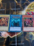 Yu-gi-oh god kaarten limited edition ygld-eng02 eng01 eng03, Ophalen of Verzenden, Zo goed als nieuw