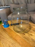 Grote Glazen Vaas / Pot, Huis en Inrichting, Woonaccessoires | Vazen, Overige kleuren, 50 tot 75 cm, Ophalen of Verzenden, Glas