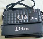 Dior  dames tas,schoudertas ,zwart, Ophalen of Verzenden, Zo goed als nieuw