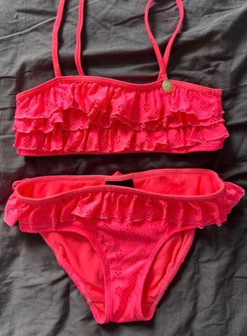 Roze bikini 2 delig 122/128 zwembroek zwemkleding beschikbaar voor biedingen