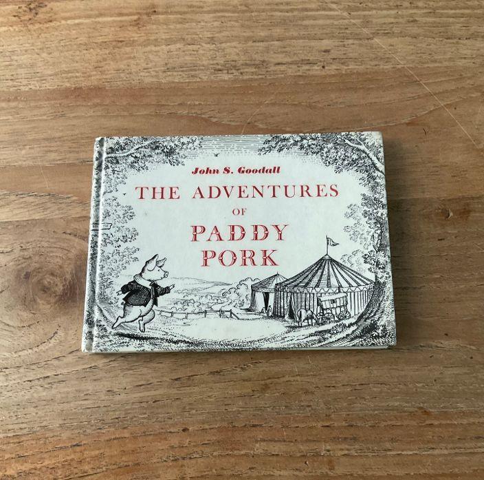 The adventures of Paddy Pork John S. Goodall biggetje boekje, Boeken, Prentenboeken en Plaatjesalbums, Zo goed als nieuw, Prentenboek