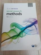 Social Research Methods van Alan Bryman, 4th edition, Gelezen, Alan Bryman, Ophalen of Verzenden, WO