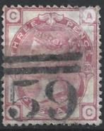 GB SG 144 - 00-00-1878 - Plate 20 - Cat. Euro 75,00, Verzenden, Gestempeld