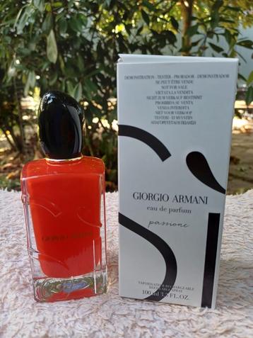 Giorgio Armani Si Passione 100ml - Nieuw & Origineel beschikbaar voor biedingen