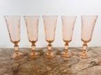 Prachtige prosecco-glazen Swirl Rosaline Luminarc Frankrijk, Ophalen of Verzenden, Zo goed als nieuw, Overige typen