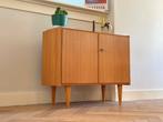 Vintage kast wandmeubel hout jaren 50/60/70, Ophalen, Minder dan 150 cm, Minder dan 100 cm, 25 tot 50 cm