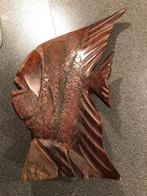 Houtsnijwerk Vis, Antiek en Kunst, Ophalen of Verzenden